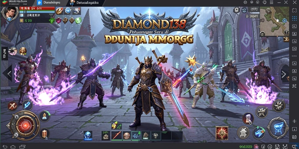 Screenshot gameplay menampilkan aksi seru dalam <strong>DIAMOND138</strong>, penuh dengan petualangan dan tantangan.