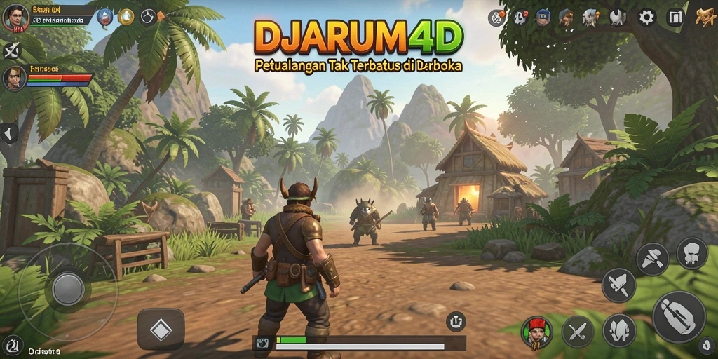 Tampilan gameplay <strong>DJARUM4D</strong> yang memukau dalam dunia terbuka.