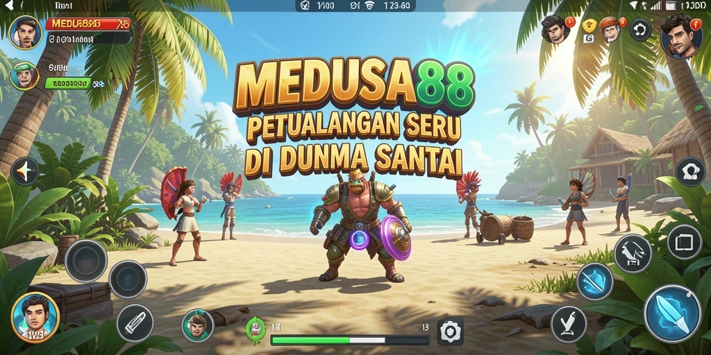 Screenshot gameplay MEDUSA88 yang menampilkan keseruan petualangan santai.