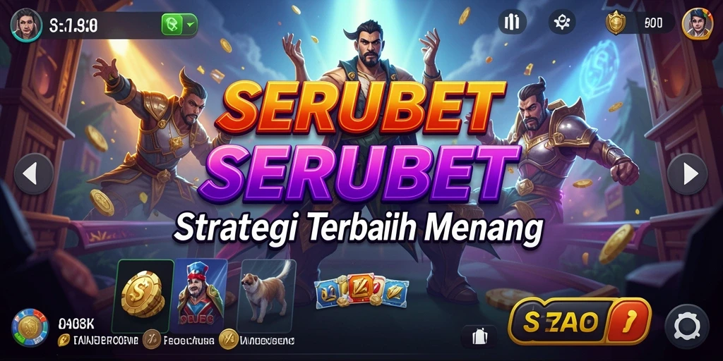 Tangkapan layar SERUBET menampilkan taktik dan strategi dalam gameplay.